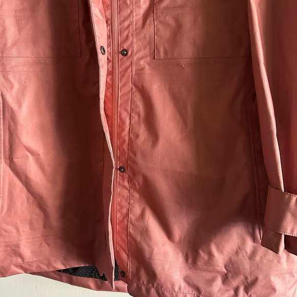 The North Face City Breeze Rain Parka II, Pink Moss XL - Picture 4 of 16
